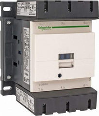 Schneider Electric - 3 Pole, 480 Coil VAC at 50/60 Hz, 150 Amp at 440 VAC, Nonreversible IEC Contactor - Bureau Veritas, CCC, CSA, CSA C22.2 No. 14, DNV, EN/IEC 60947-4-1, EN/IEC 60947-5-1, GL, GOST, LROS, RINA, RoHS Compliant, UL 508, UL Listed - Exact Industrial Supply