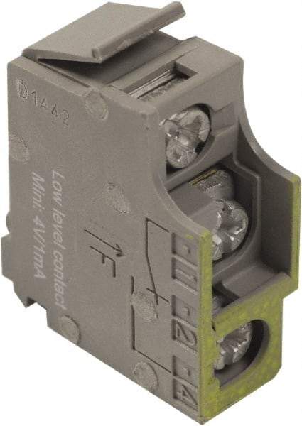 Square D - Circuit Breaker Auxiliary Switch - Use with Circuit Breaker - Exact Industrial Supply