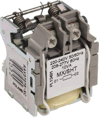 Square D - Circuit Breaker Shunt Trip - 208-277 VAC Control Voltage, Use with H Frame Circuit Breaker, J Frame Circuit Breaker, L Frame Circuit Breaker - Exact Industrial Supply
