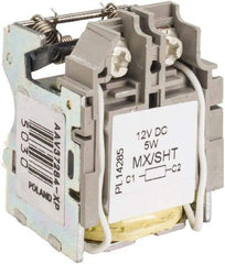 Square D - Circuit Breaker Shunt Trip - 12 VDC Control Voltage, Use with H Frame Circuit Breaker, J Frame Circuit Breaker, L Frame Circuit Breaker - Exact Industrial Supply