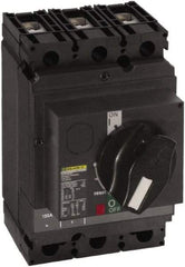Square D - Circuit Breaker Rotary Handle - Use with H & J Frame Breakers - Exact Industrial Supply