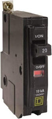 Square D - 30 Amp, 240 VAC, 1 Pole, Bolt On Miniature Circuit Breaker - 14-8 AWG - Exact Industrial Supply