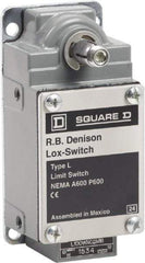 Square D - DPST, 2NC, 600 Volt Screw Terminal, Rotary Spring Return Actuator, General Purpose Limit Switch - 1, 2, 4, 12, 13 NEMA Rating, IP67 IPR Rating - Exact Industrial Supply
