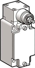 Telemecanique Sensors - DP, 2NC/2NO, 600 VAC, Screw Terminal, Rotary Head Actuator, General Purpose Limit Switch - IP65 IPR Rating - Exact Industrial Supply