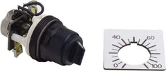 Square D - 1,000 Ohm, 30mm, 300 VAC Potentiometer - 2 Watts, Nonilluminated, Knob Operated, NEMA 4, 13 - Exact Industrial Supply