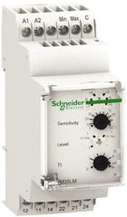 Schneider Electric - 2NO/2NC, 24-240 VAC/DC Control Relay - DIN Rail Mount - Exact Industrial Supply