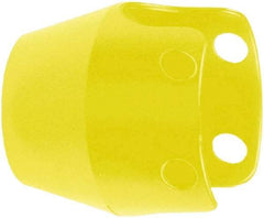 Schneider Electric - Extended Mushroom Head Pushbutton Switch Guard - Yellow - Exact Industrial Supply