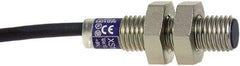 Telemecanique Sensors - PNP, 2.5mm Detection, Cylinder, Inductive Proximity Sensor - 3 Wires, IP67, 12 VDC, 12 VDC, 24 VDC, M8x1 Thread, 33mm Long - Exact Industrial Supply