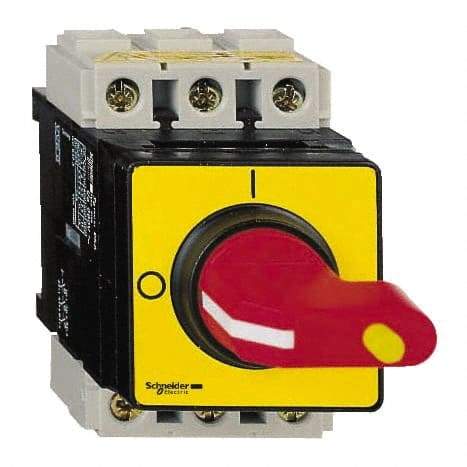 Square D - 690VAC, 3 Pole, 1 & 12, Enclosed Fused Cam & Disconnect Switch - 3NO, 3 Wires - Exact Industrial Supply