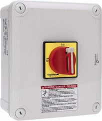 Square D - 3 Phase, 3 Pole, 1 & 12, Enclosed Cam & Disconnect Switch - PVC - Exact Industrial Supply