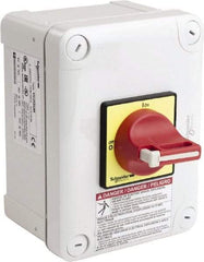 Square D - 3 Phase, 3 Pole, 1 & 12, Enclosed Cam & Disconnect Switch - PVC - Exact Industrial Supply