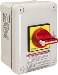 Square D - 3 Phase, 3 Pole, 1 & 12, Enclosed Cam & Disconnect Switch - PVC - Exact Industrial Supply