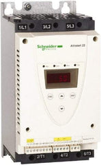 Schneider Electric - 47 Amp, 208 to 600 Coil VAC, 50/60 Hz, IEC Motor Starter - 1 Phase Hp: 1 at 208 Volt, 15 at 230 Volt, 3 Phase Hp: 30 at 460 Volt, 40 at 575 Volt - Exact Industrial Supply
