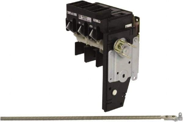 Square D - 3 Phase, 600VAC, 3 Pole, 1, 4, 12, 3R & 4X, Open Nonfused Cam & Disconnect Switch - 3 Wires - Exact Industrial Supply
