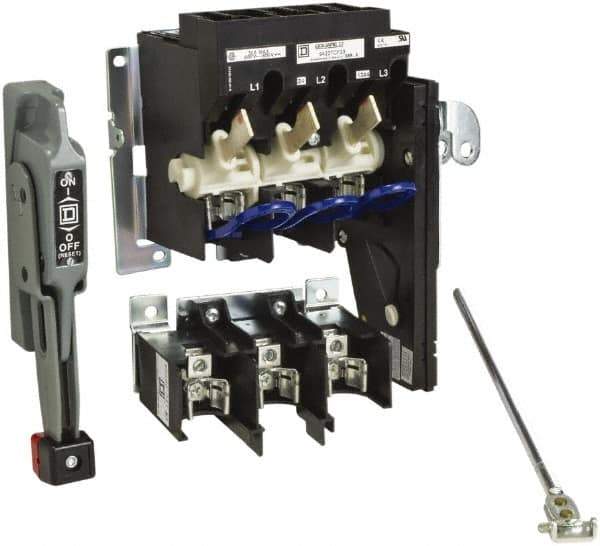 Square D - Disconnect Switch Handle - For Use with GS2 Fusible and LK4 Nonfusible Disconnect Switches - Exact Industrial Supply