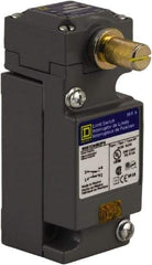 Square D - DPDT, 2NC/2NO, 600 Volt Screw Terminal, Rotary Head Actuator, General Purpose Limit Switch - 1, 2, 4, 6, 12, 13, 6P NEMA Rating, IP67 IPR Rating - Exact Industrial Supply