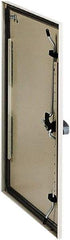 Schneider Electric - Electrical Enclosure Steel Door - For Use with S3DC Wall Mounting Steel Enclosure, IEC 62208/RoHS Compliant/UL Listed - Exact Industrial Supply