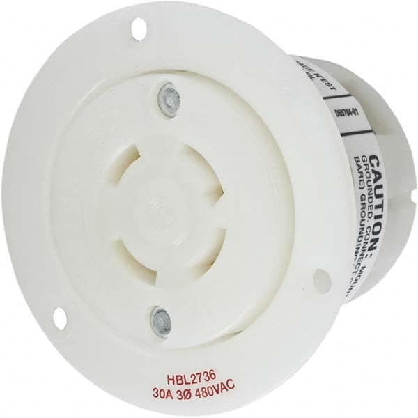 Hubbell Wiring Device-Kellems - Twist Lock Receptacles Receptacle/Part Type: Receptacle Gender: Female - Exact Industrial Supply