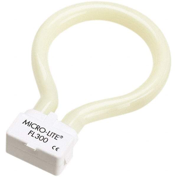 O.C. White - Task & Machine Light Microscope Fluorescent Ring Bulb - Yellow, For Use with Illuminator Models FL1000 & FV1000 - Exact Industrial Supply