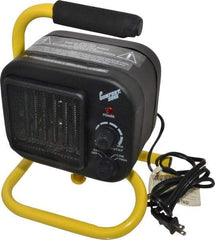 Comfort Zone - Shop Heater - 110 Volts, 6.82/13.64 Amps - Exact Industrial Supply