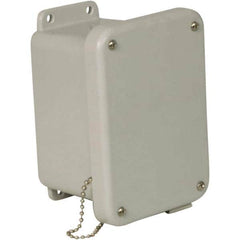 Wiegmann - NEMA 4X Fiberglass Standard Enclosure with Screw Cover - Exact Industrial Supply