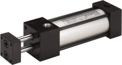 Norgren - 3" Stroke x 1-1/2" Bore Double Acting Air Cylinder - 1/4 Port, 250 Max psi, -20 to 200°F - Exact Industrial Supply