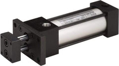 Norgren - 4" Stroke x 2-1/2" Bore Double Acting Air Cylinder - 1/4 Port, 250 Max psi, -20 to 200°F - Exact Industrial Supply