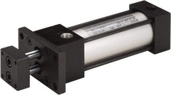 Norgren - 4" Stroke x 1-1/2" Bore Double Acting Air Cylinder - 1/4 Port, 250 Max psi, -20 to 200°F - Exact Industrial Supply