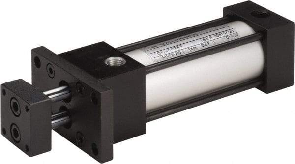 Norgren - 2" Stroke x 1-1/8" Bore Double Acting Air Cylinder - 1/8 Port, 150 Max psi, -20 to 200°F - Exact Industrial Supply