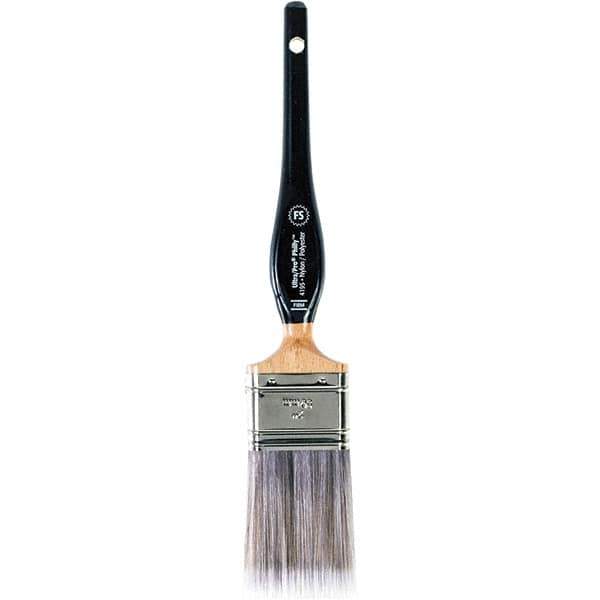 Wooster Brush - 2" Flat Nylon/Polyester Sash Brush - 2-15/16" Bristle Length, 7.31" Wood Kaiser Handle - Exact Industrial Supply