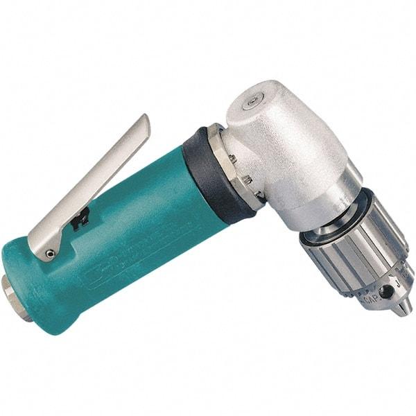 Dynabrade - 1/4" Keyed Chuck - Inline Handle, 12,000 RPM, 0.4 hp, 90 psi - Exact Industrial Supply