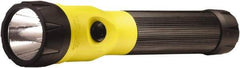Streamlight - White LED Bulb, 385 Lumens, Industrial/Tactical Flashlight - Yellow Plastic Body, 1 AA Battery Included - Exact Industrial Supply