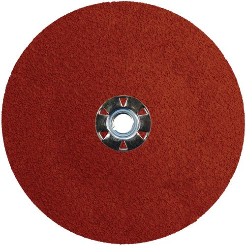 7X5/8-11 24G CER RESIN FIBER DISC - Exact Industrial Supply
