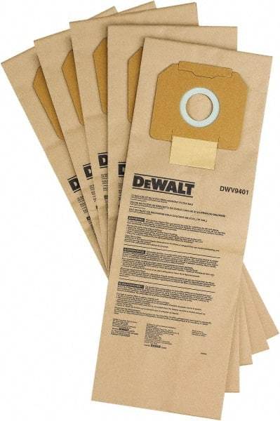 DeWALT - Paper Dust Collection Bag - For DWV010, DWV012 - Exact Industrial Supply