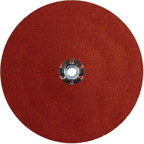 9X5/8-11 36G CER RESIN FIBER DISC - Exact Industrial Supply
