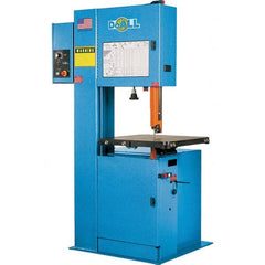 Vertical Bandsaw: Inverter Drive, 20″ Throat Capacity, 13″ Height Capacity 3 Phase, 208 230 & 460V, 3 hp, 26″ Table Length, 26″ Table Width