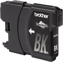 Brother - Black Ink Cartridge - Use with Brother DCP-J140W, 165C, 375CW, 385C, 395CN, 585CW, MFC-250C, 255CW, 290C, 295CN, 490CW, 495CW, J615W, 775CW, 790CW, 795CW, 990CW - Exact Industrial Supply