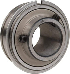 Value Collection - 7/8" ID x 2.047" OD, 3,147 Lb Dynamic Capacity, Free Spin Insert Insert Bearing - 52100 Steel Insert, 3/4" Race Width, 1,764 Lb Static Capacity - Exact Industrial Supply