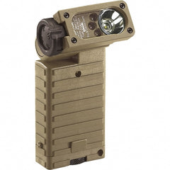 Handheld Flashlight: C4 LED & LED, 100 hr Max Run Time, AA Battery 9 Light Modes, Nylon, Coyote Tan
