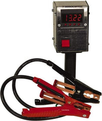 Associated Equipment - 12 Volt Battery Load Tester - 200 to 1,100 CCA Range, 2' Cable - Exact Industrial Supply