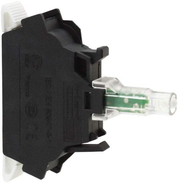 Schneider Electric - White Lens LED Indicating Light - Exact Industrial Supply