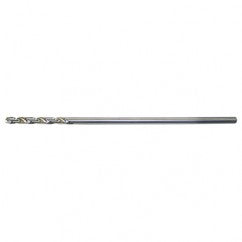 #5 RHS / RHC HSS 135 Degree Split Point NAS907 Type A General Purpose Extended Length Drill - Bright - Exact Industrial Supply