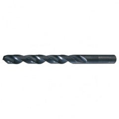 #40 RHS / RHC HSS 135 Degree Split Point Heavy Duty Jobber Length Drill - Steam Oxide - Exact Industrial Supply