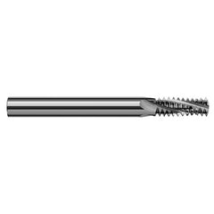 ‎0.4950″ Cutter Diameter × 0.8750″ (7/8″) Length of Cut Carbide Multi-Form 1/2″, 3/4″-14 NPT Thread Milling Cutter, 4 Flutes - Exact Industrial Supply