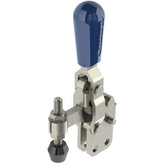 140 lbs Capacity - Solid - Vertical with Solid Arm - Hold Down Action Toggle Clamp