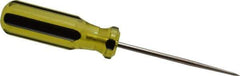 Stanley - 7-3/4" OAL Steel Scratch Awl - Plastic Handle - Exact Industrial Supply