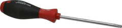 Wiha - T30 Torx Driver - 115mm Blade Length, 9-1/8" OAL, Ergonomic Handle - Exact Industrial Supply