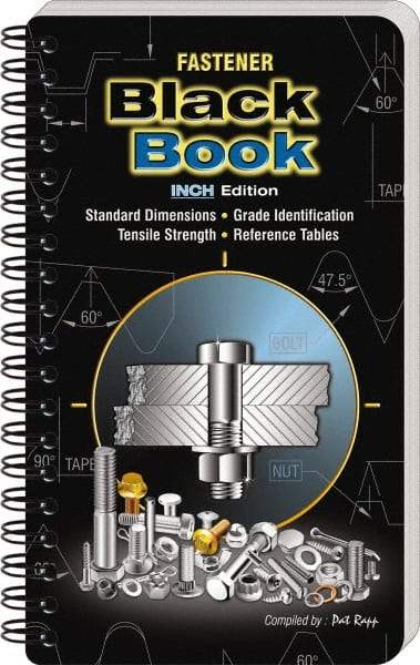 Value Collection - Fastener Black Book Inch Publication, 1st Edition - by Pat Rapp, Pat Rapp Enterprises, 2011 - Exact Industrial Supply