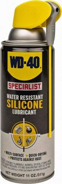 WD-40 Specialist - 16 oz Aerosol Silicone Spray Lubricant - High Temperature, Low Temperature, High Pressure - Exact Industrial Supply