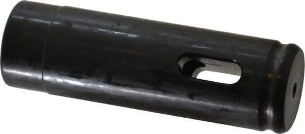Collis Tool - MT2 Inside Morse Taper, Standard Length Morse Taper to Straight Shank - 4" OAL, Steel, Hardened & Ground Throughout - Exact Industrial Supply